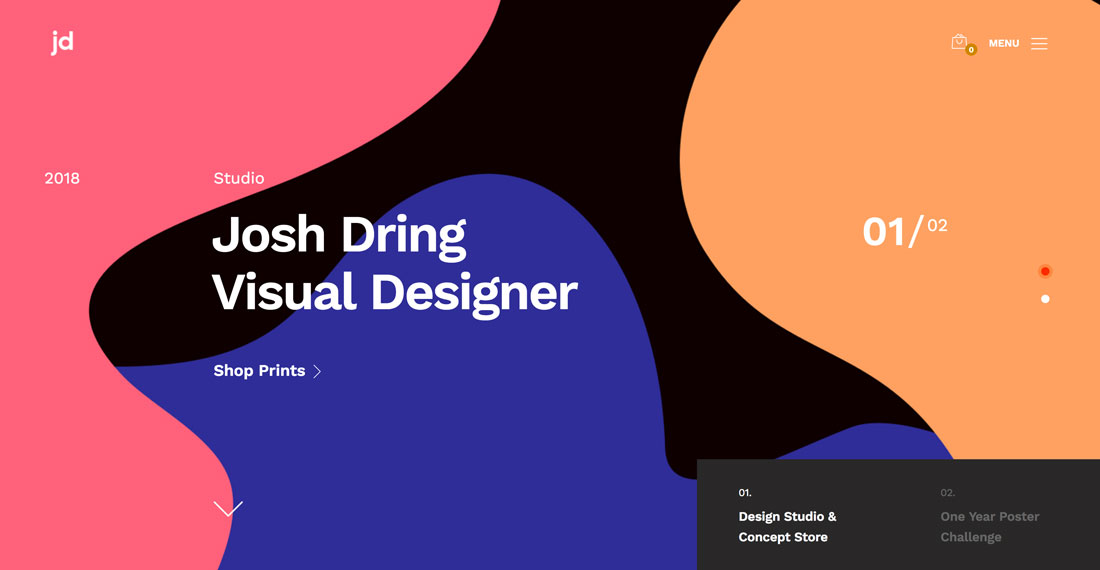 如何巧用氣泡、斑點(diǎn)和流體元素，讓網(wǎng)頁(yè)不再單調(diào)死板？